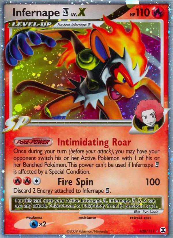 Infernape E4 LvX Level-Up · SP