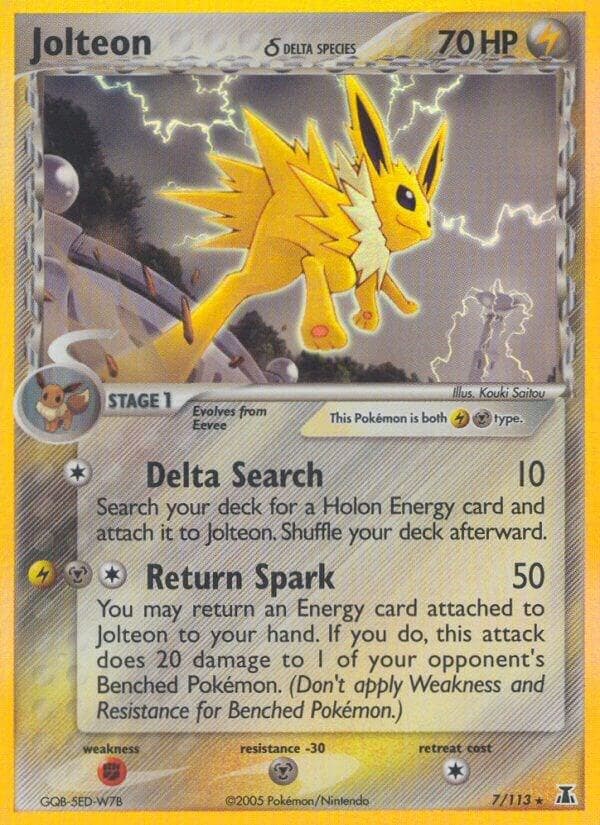 Jolteon Delta Species Stage 1