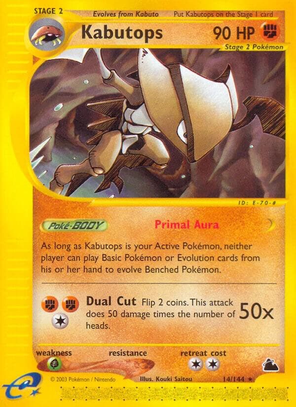 Kabutops Stage 2