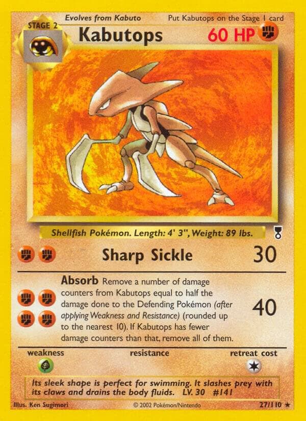 Kabutops Stage 2