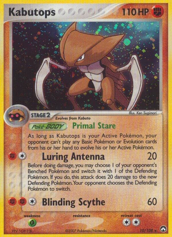 Kabutops Stage 2