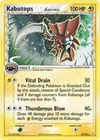 Kabutops Delta Species Stage 2
