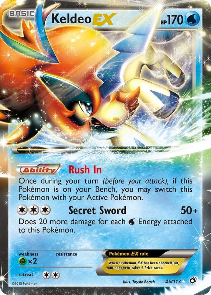 Keldeo EX Basic