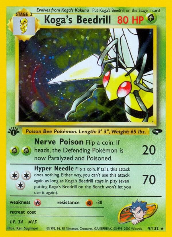 Koga's Beedrill Stage 2