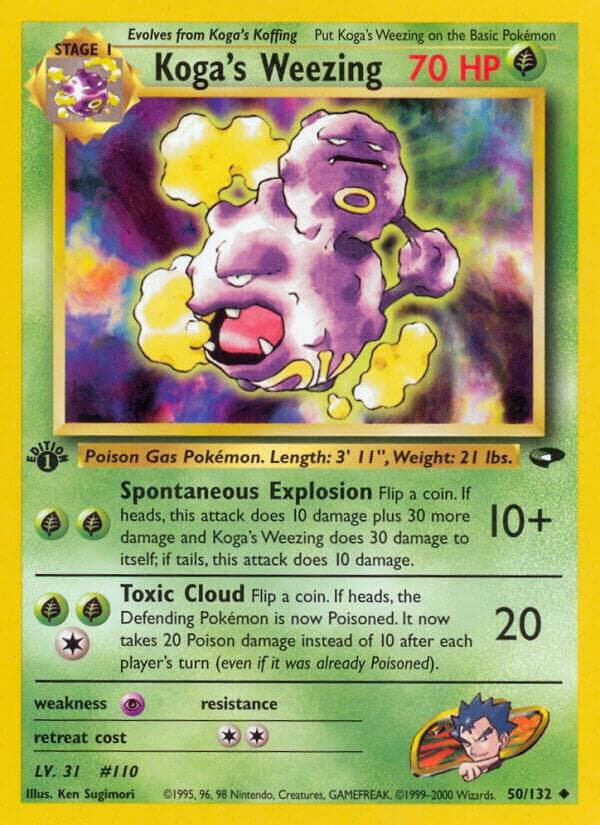 Koga's Weezing Stage 1