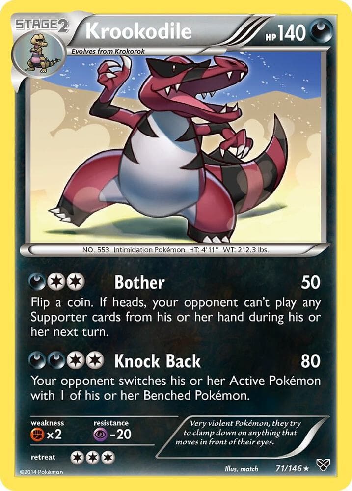 Krookodile Stage 2