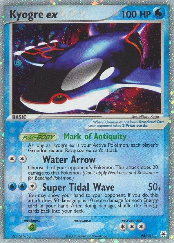 Kyogre ex Basic