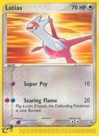 Latias 014 Pokemon Heroes Latios and Latias DVD Release Basic