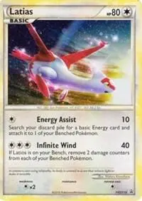 Latias HGSS10 Cosmos Holo Basic
