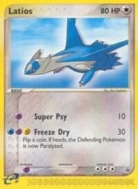 Latios 015 Pokemon Heroes Latios and Latias DVD Release Basic