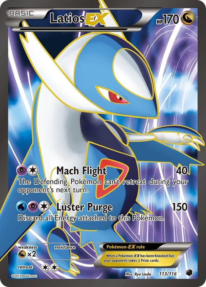Latios EX 113 Full Art Basic