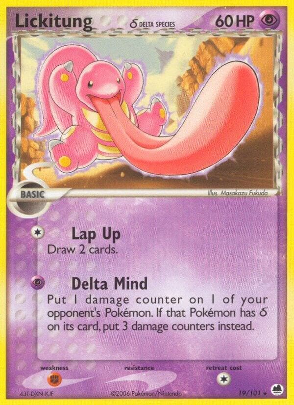 Lickitung Delta Species Basic