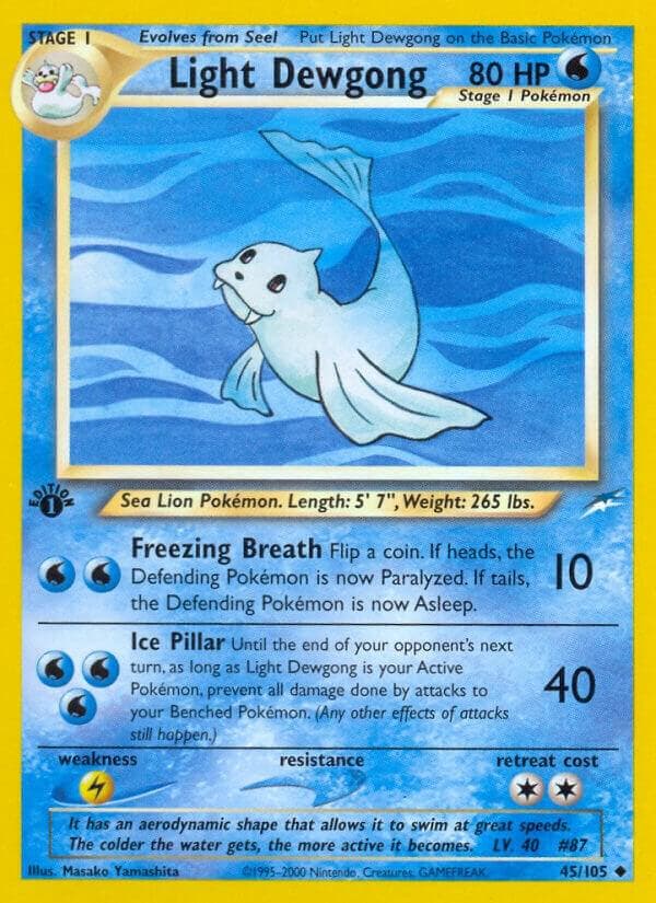 Light Dewgong Stage 1
