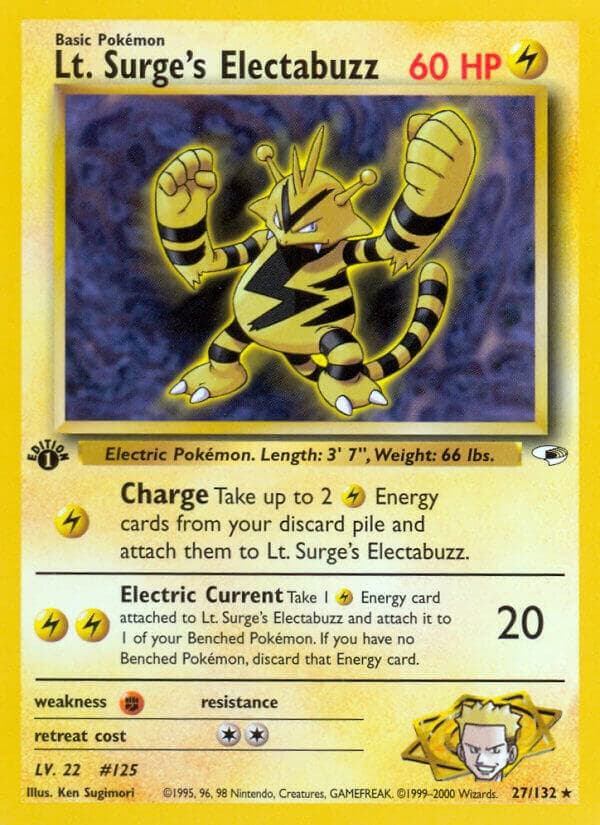 Lt. Surge's Electabuzz Basic