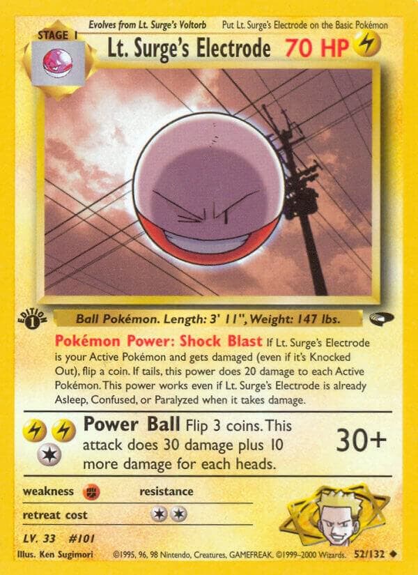 Lt. Surge's Electrode Stage 1