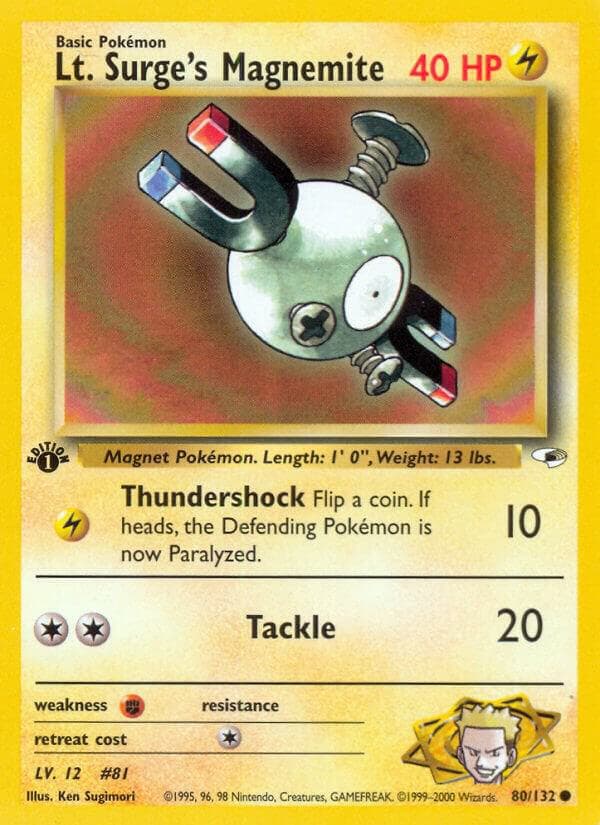 Lt. Surge's Magnemite Basic