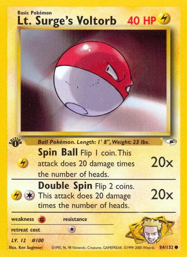 Lt. Surge's Voltorb Basic