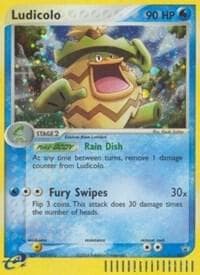 Ludicolo 020 EX Series Value Pack Stage 2