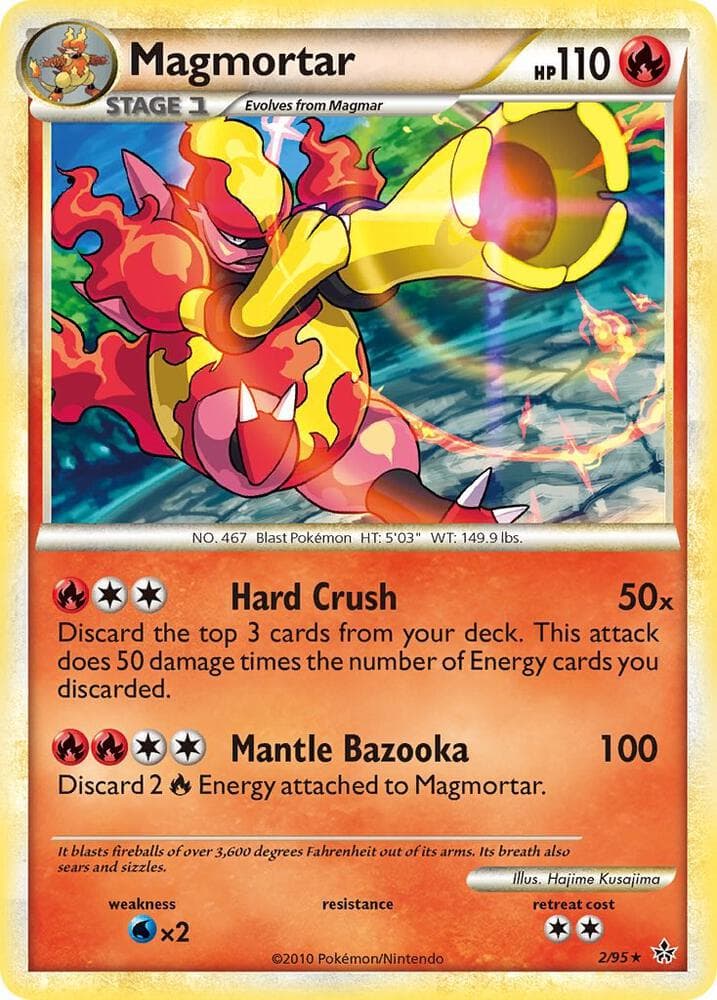 Magmortar Stage 1
