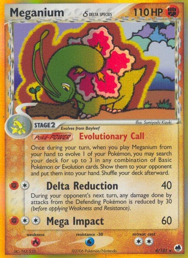 Meganium Delta Species Stage 2