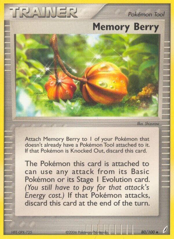 Memory Berry Pokémon Tool