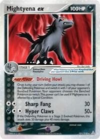Mightyena ex Stage 1
