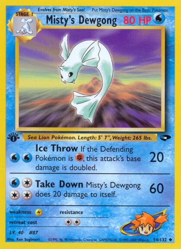 Misty's Dewgong Stage 1