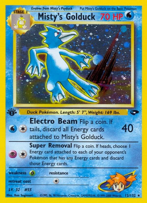 Misty's Golduck Stage 1