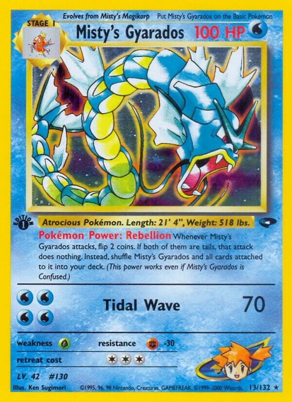 Misty's Gyarados Stage 1