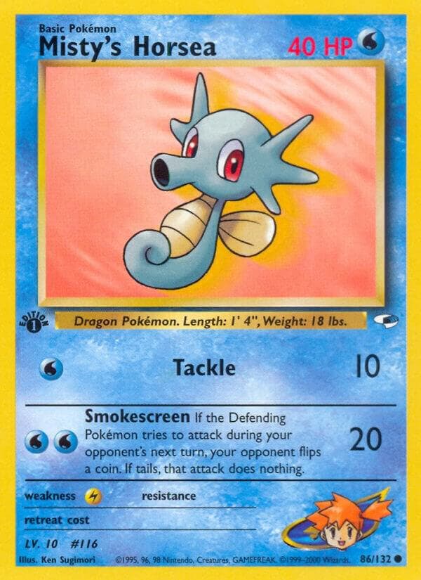Misty's Horsea Basic
