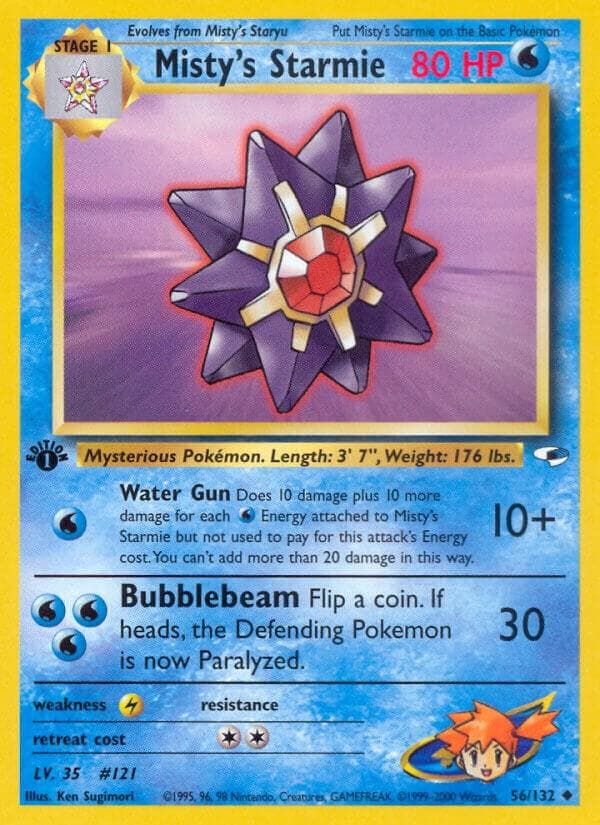 Misty's Starmie Stage 1