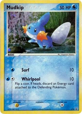 Mudkip 018 EX Deck Tin Basic
