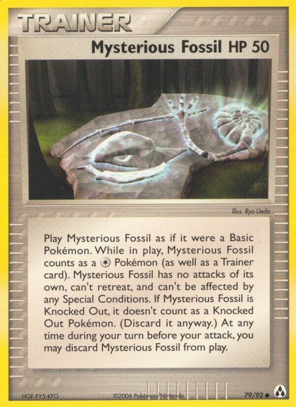 Mysterious Fossil Item