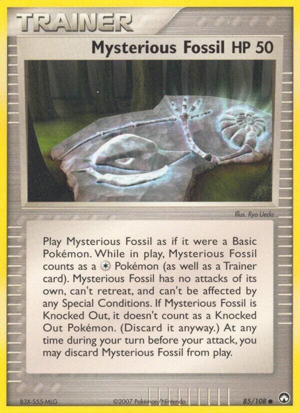 Mysterious Fossil Item