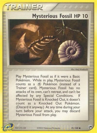 Mysterious Fossil Item