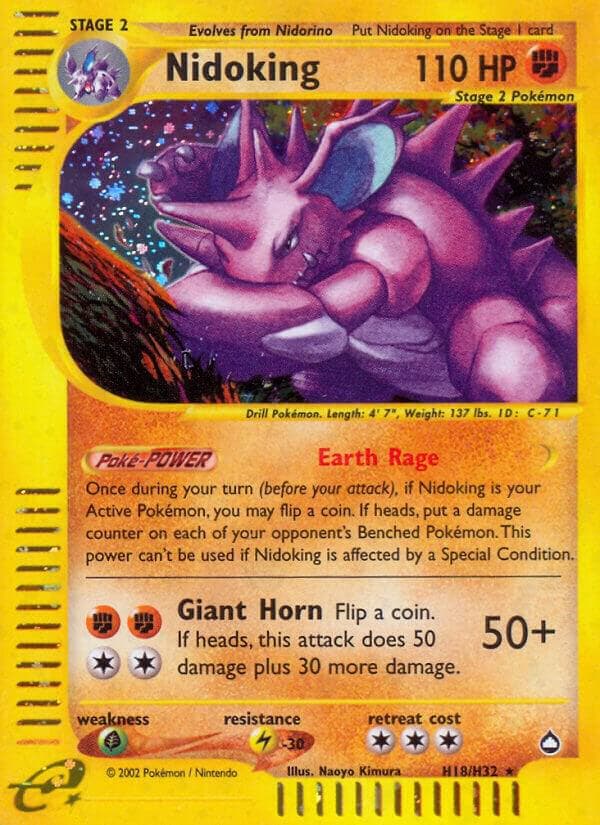 Nidoking H18 Stage 2