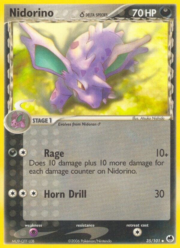 Nidorino Delta Species Stage 1