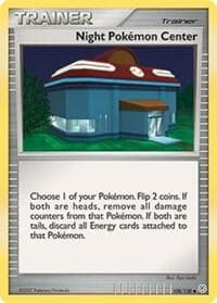 Night Pokemon Center Item