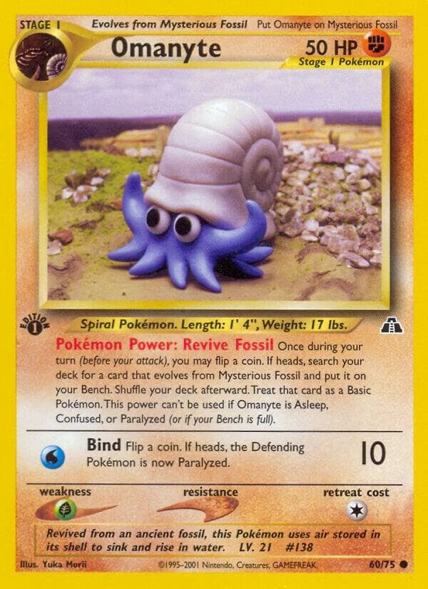 Omanyte Stage 1