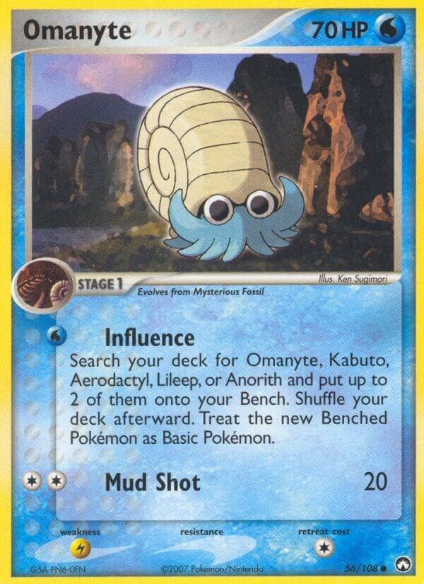 Omanyte Stage 1