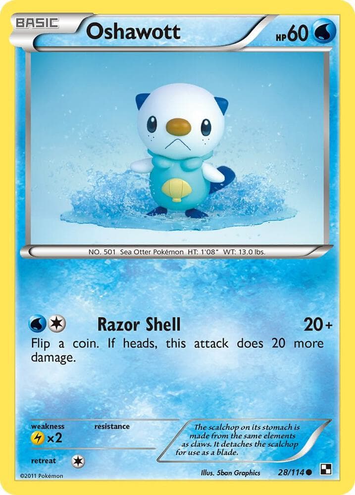 Oshawott 28 Basic