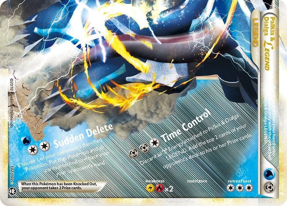 Palkia and Dialga Legend Bottom LEGEND