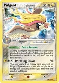 Pidgeot Delta Species Stage 2