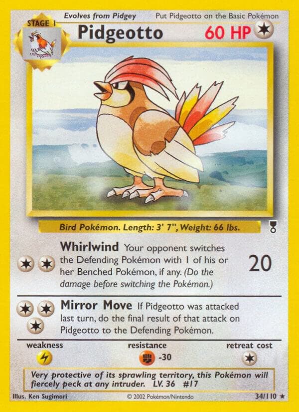 Pidgeotto Stage 1