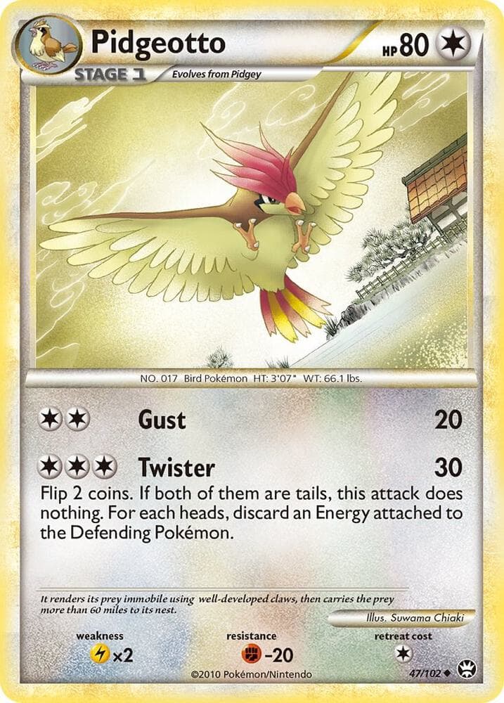 Pidgeotto Stage 1