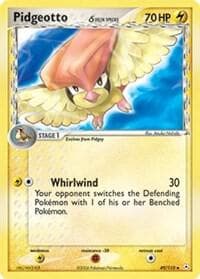 Pidgeotto Delta Species Stage 1