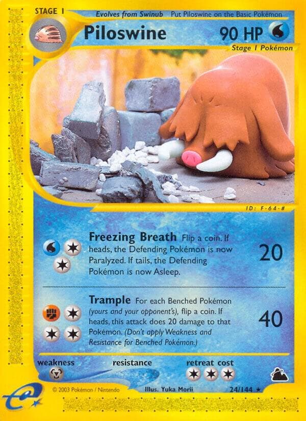 Piloswine Stage 1
