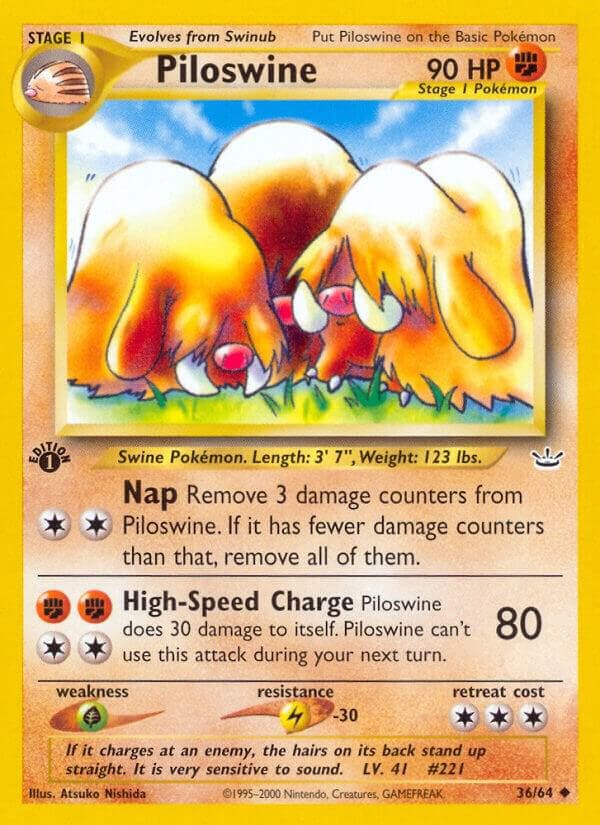 Piloswine Stage 1