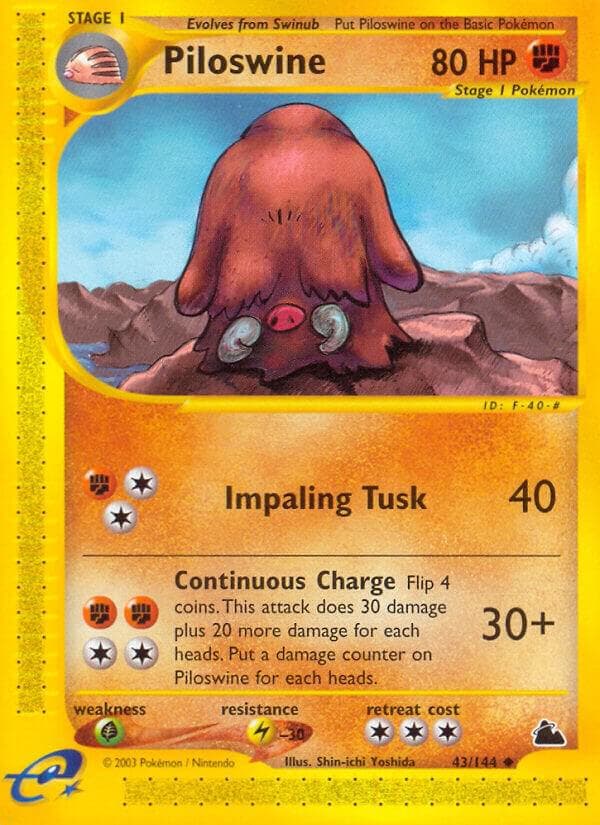 Piloswine Stage 1