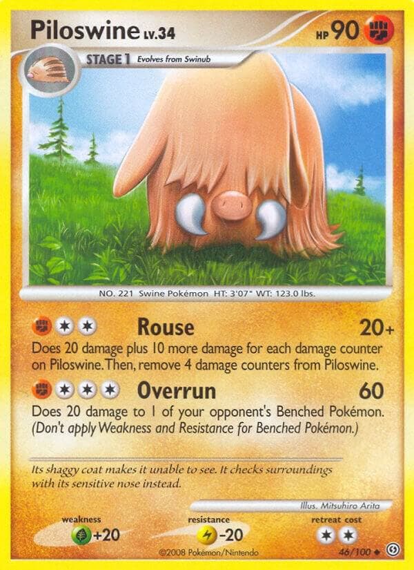 Piloswine Stage 1